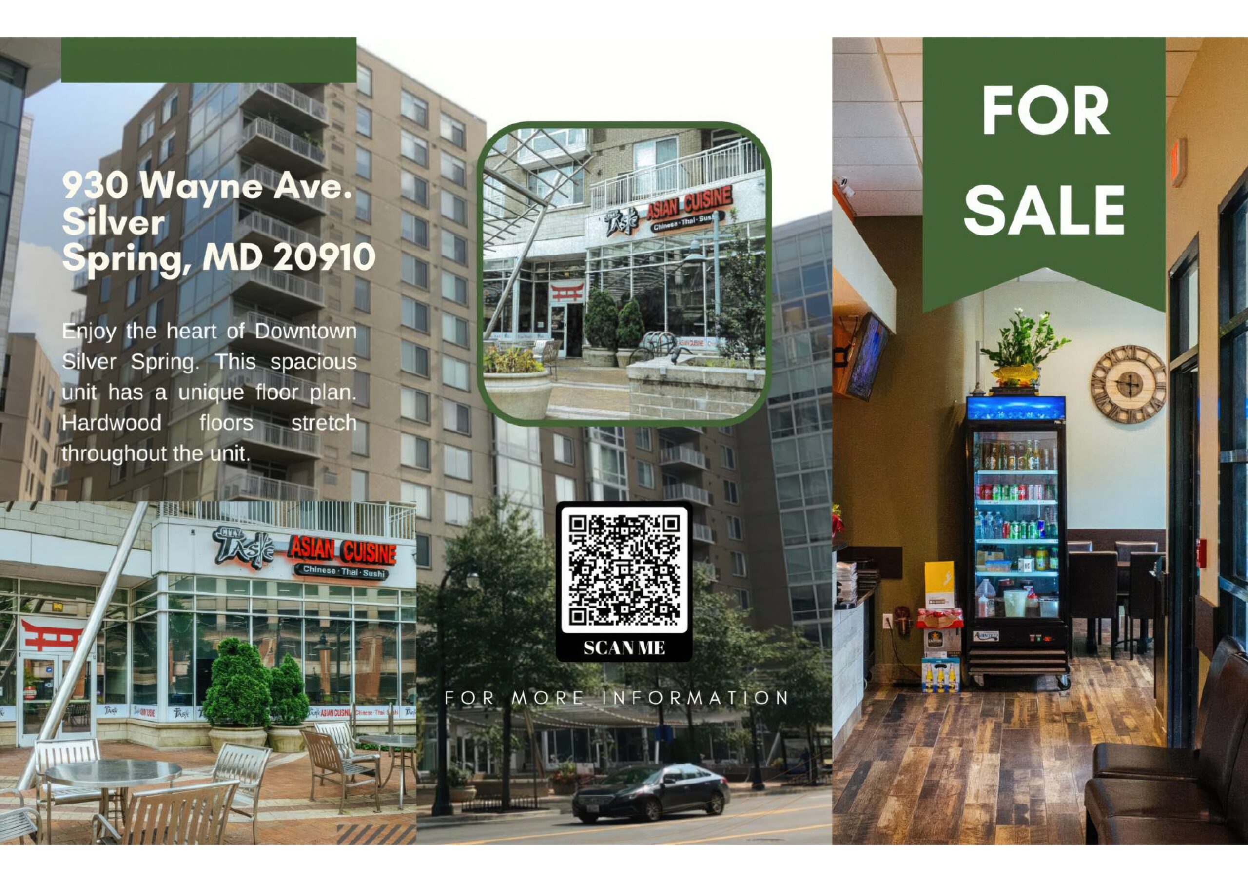 City Taste Restaurant Listed for Sale