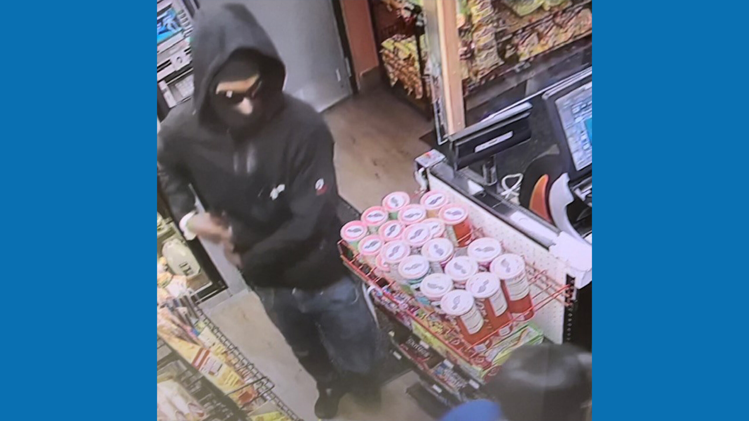 Suspect Sought in Armed Robbery of Exxon Gas Station