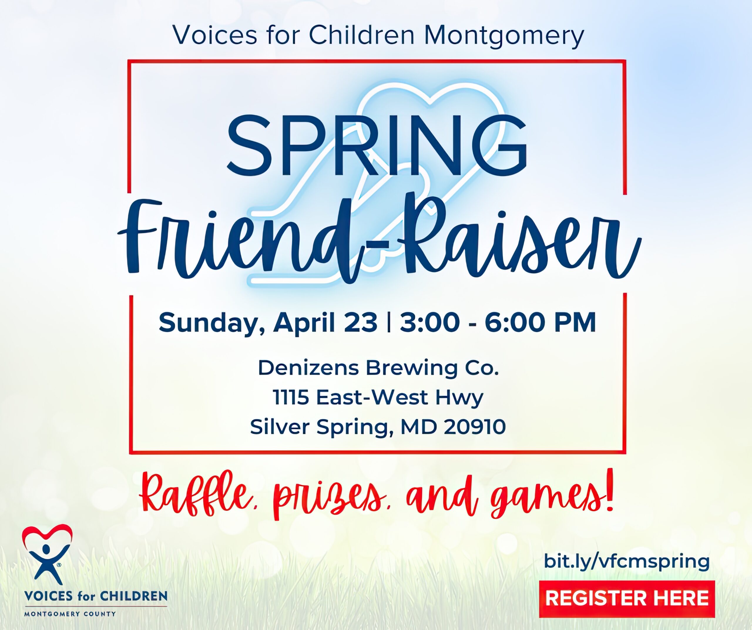 Voices for Children Montgomery Spring Friend-Raiser!