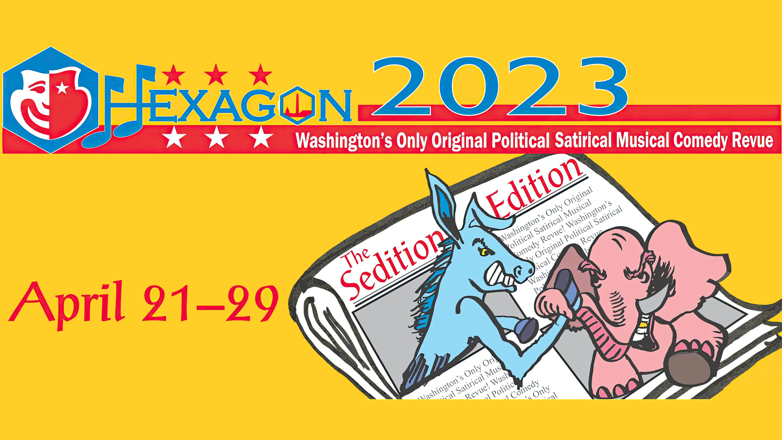 Hexagon Political Comedy Revue Returns at New Silver Spring Location