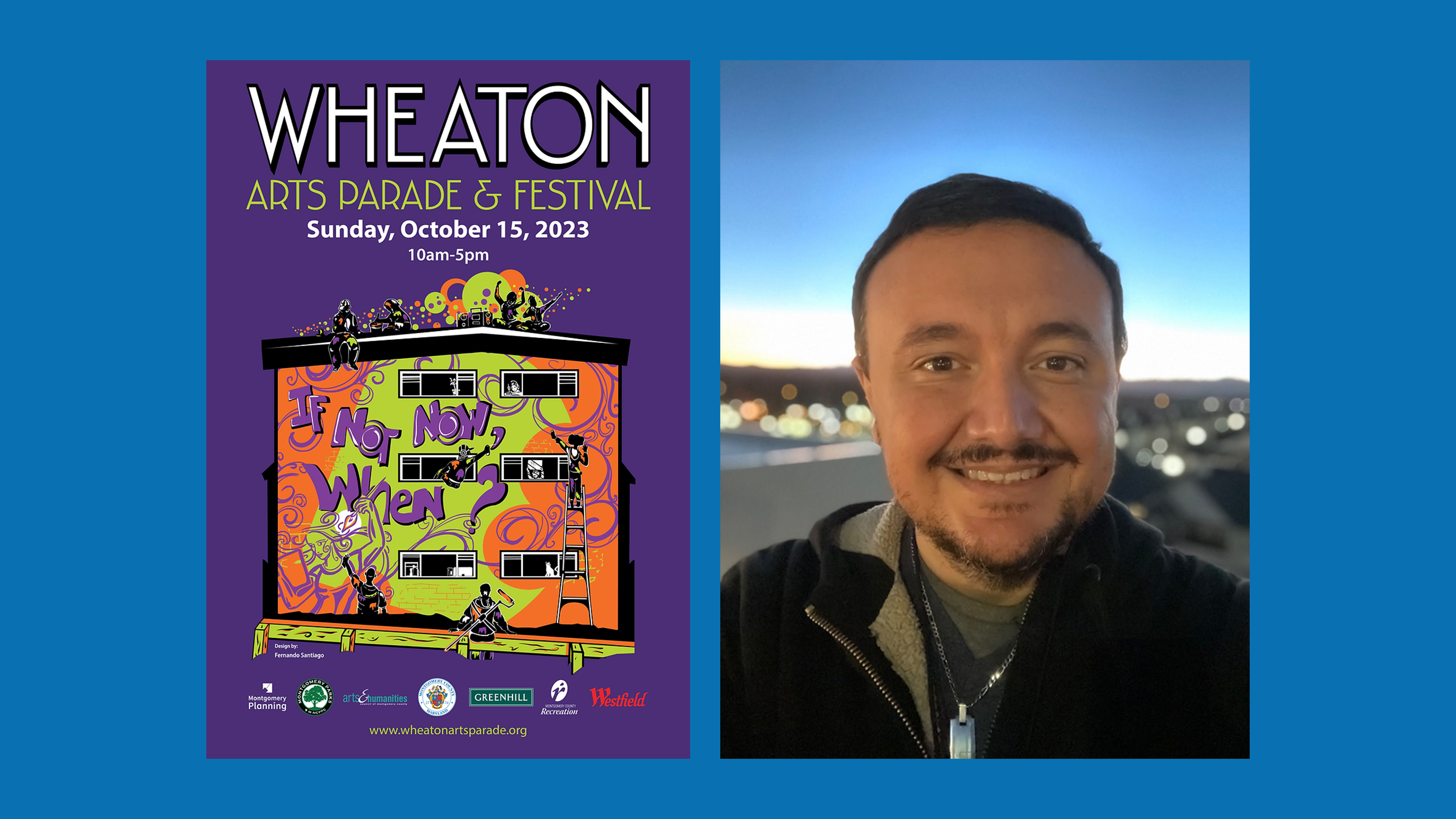 Silver Spring Artist Wins Wheaton Arts Parade Poster Contest