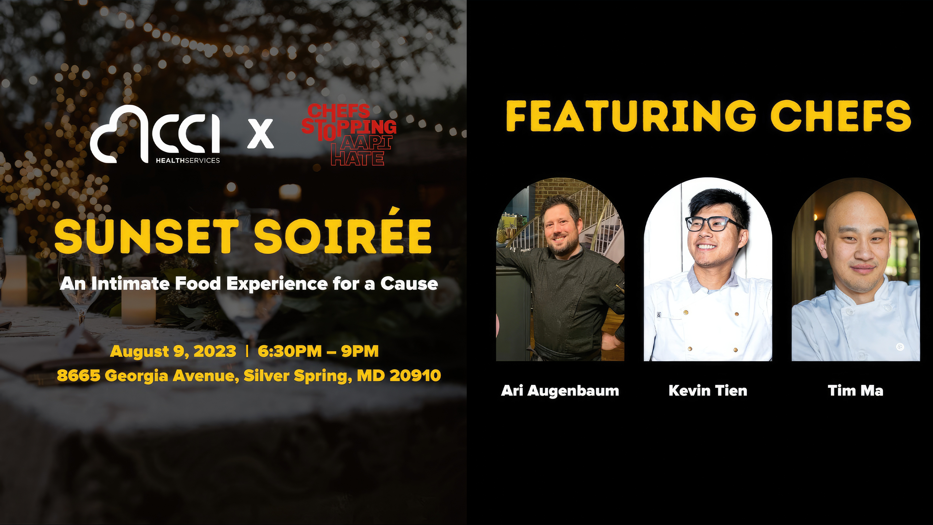 CCI Health Services to Host Sunset Soirée August 9