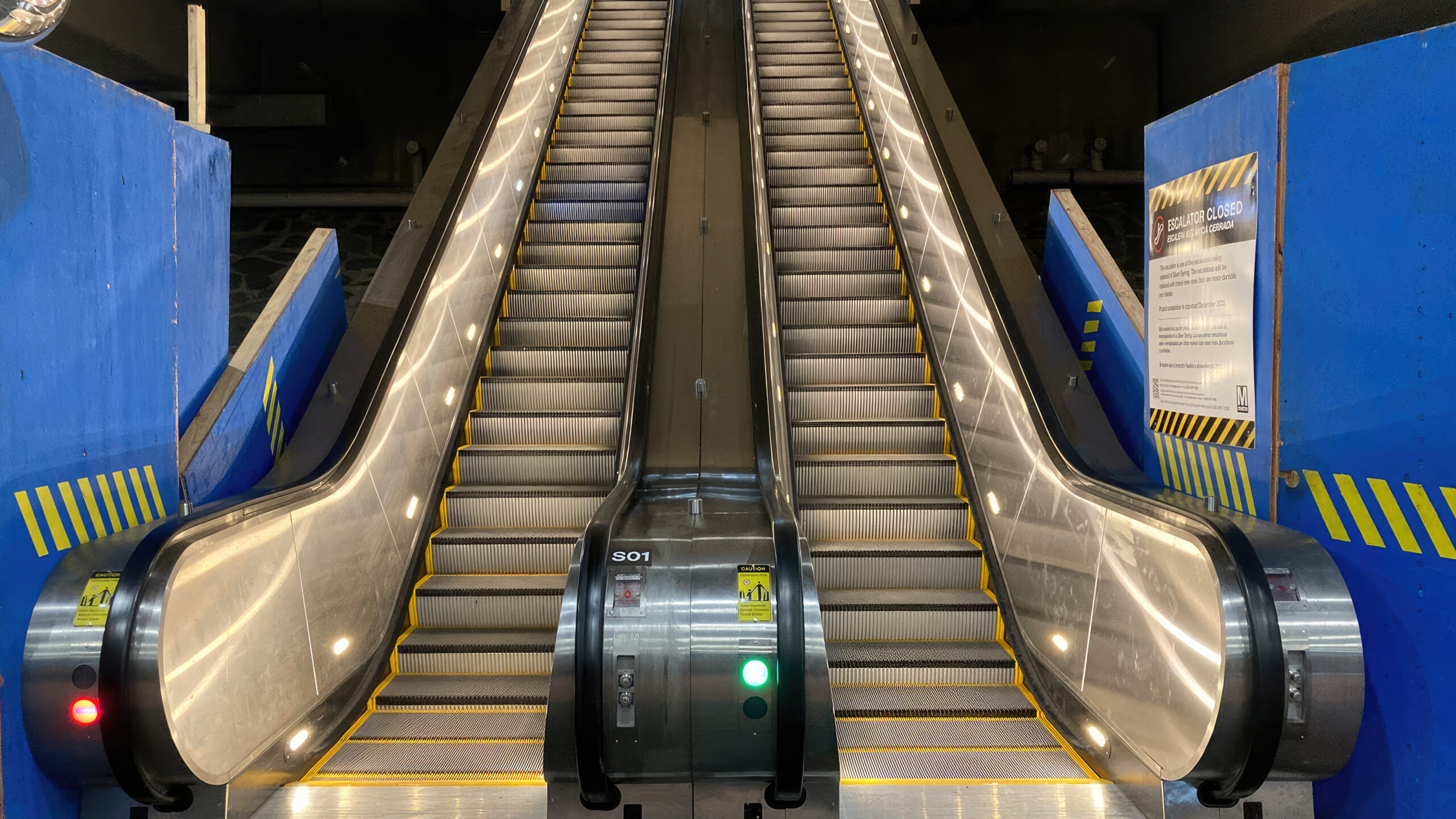 Metro: Escalator Replacement Project at Silver Spring Station Nearly Complete
