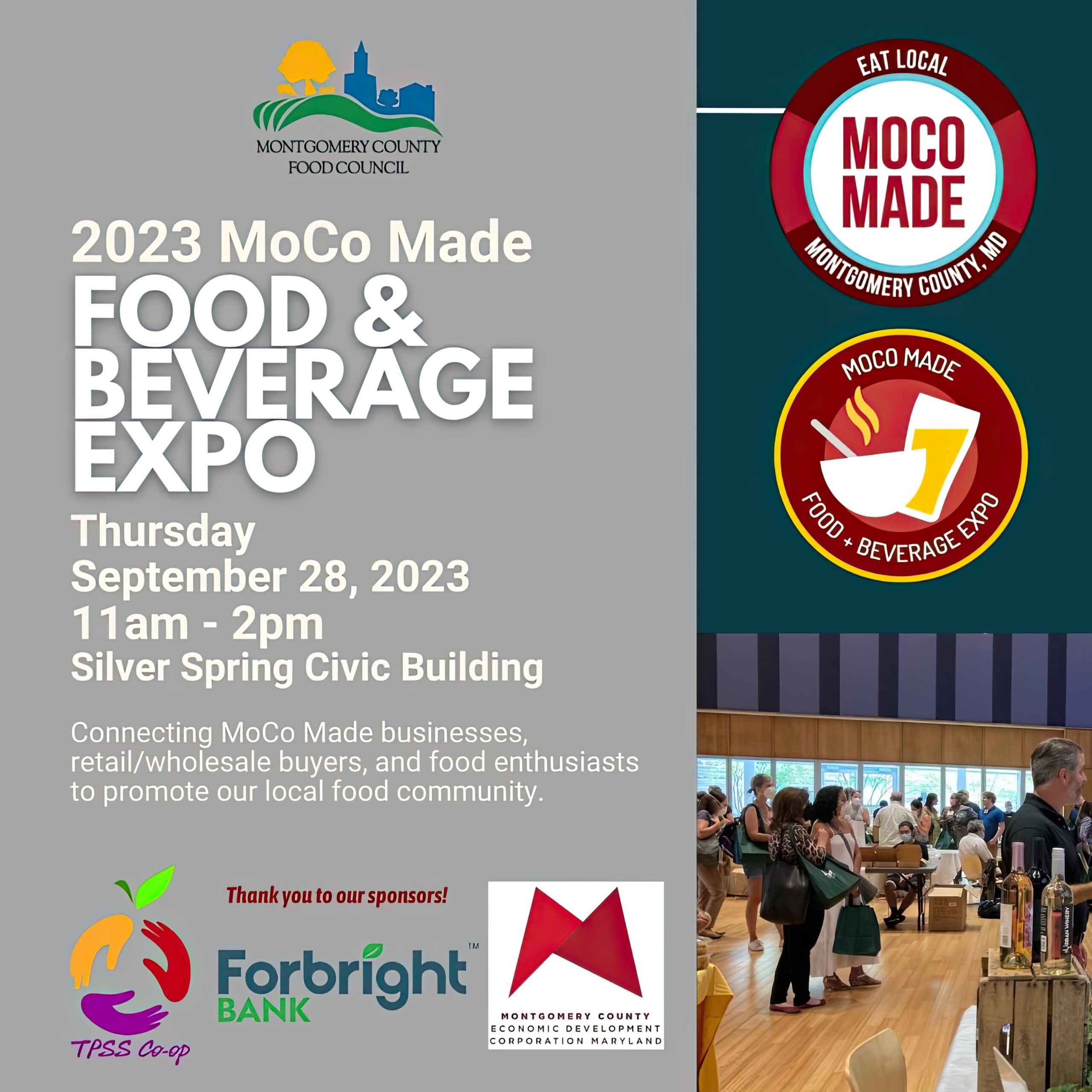 MoCo Made Food & Beverage Expo Returns Thursday