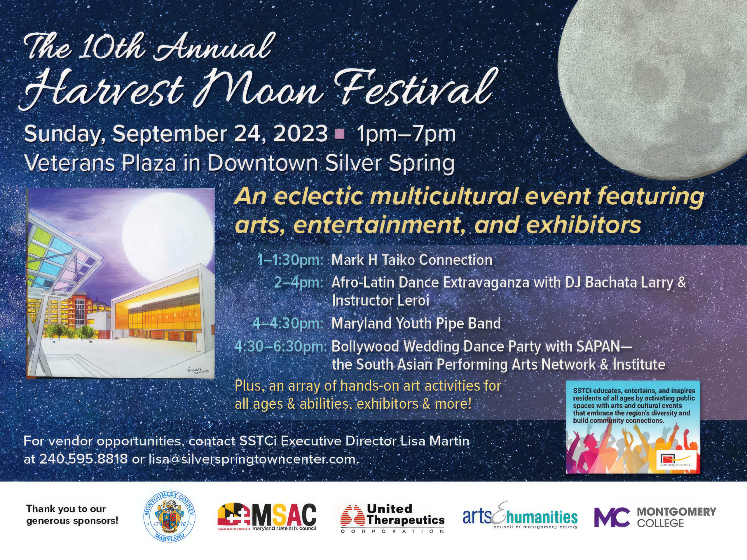 Veterans Plaza to Host Harvest Moon Festival on Sunday