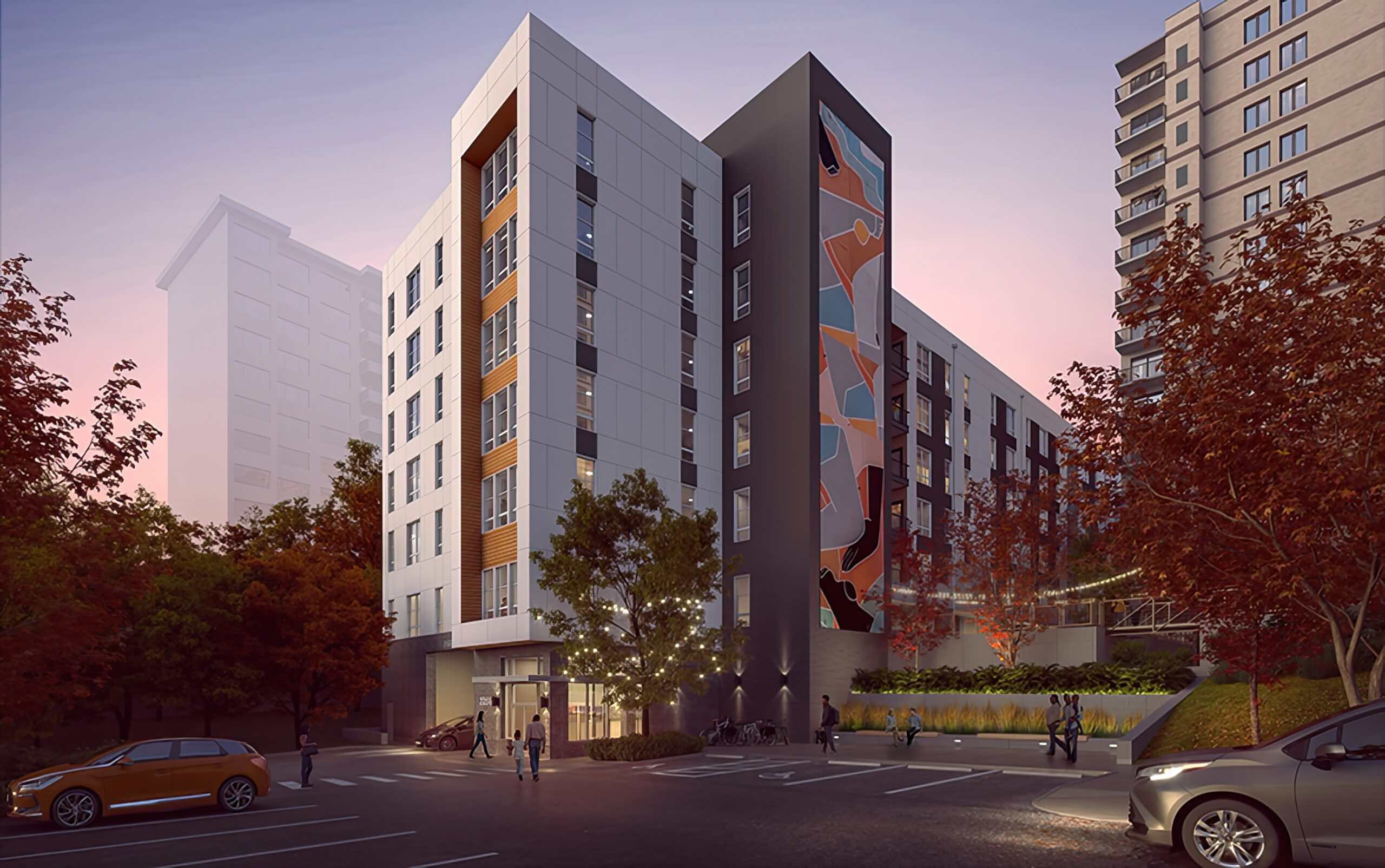 County Funds Apartment Building Development Along Purple Line Corridor