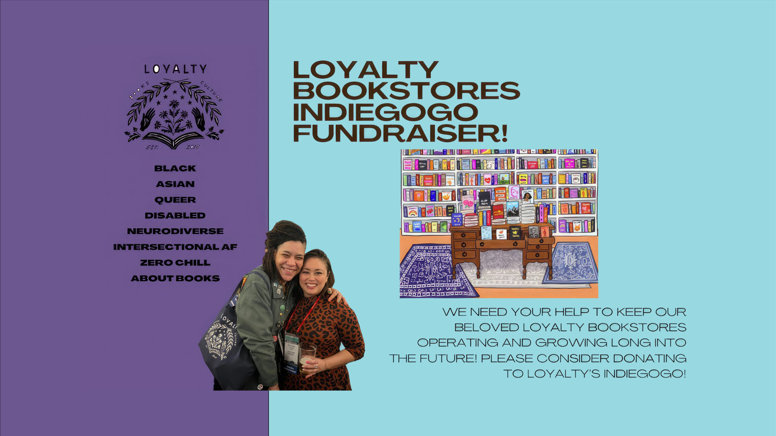 Loyalty Bookstores Near Fundraising Goal, Begins New Chapter at Analog Market