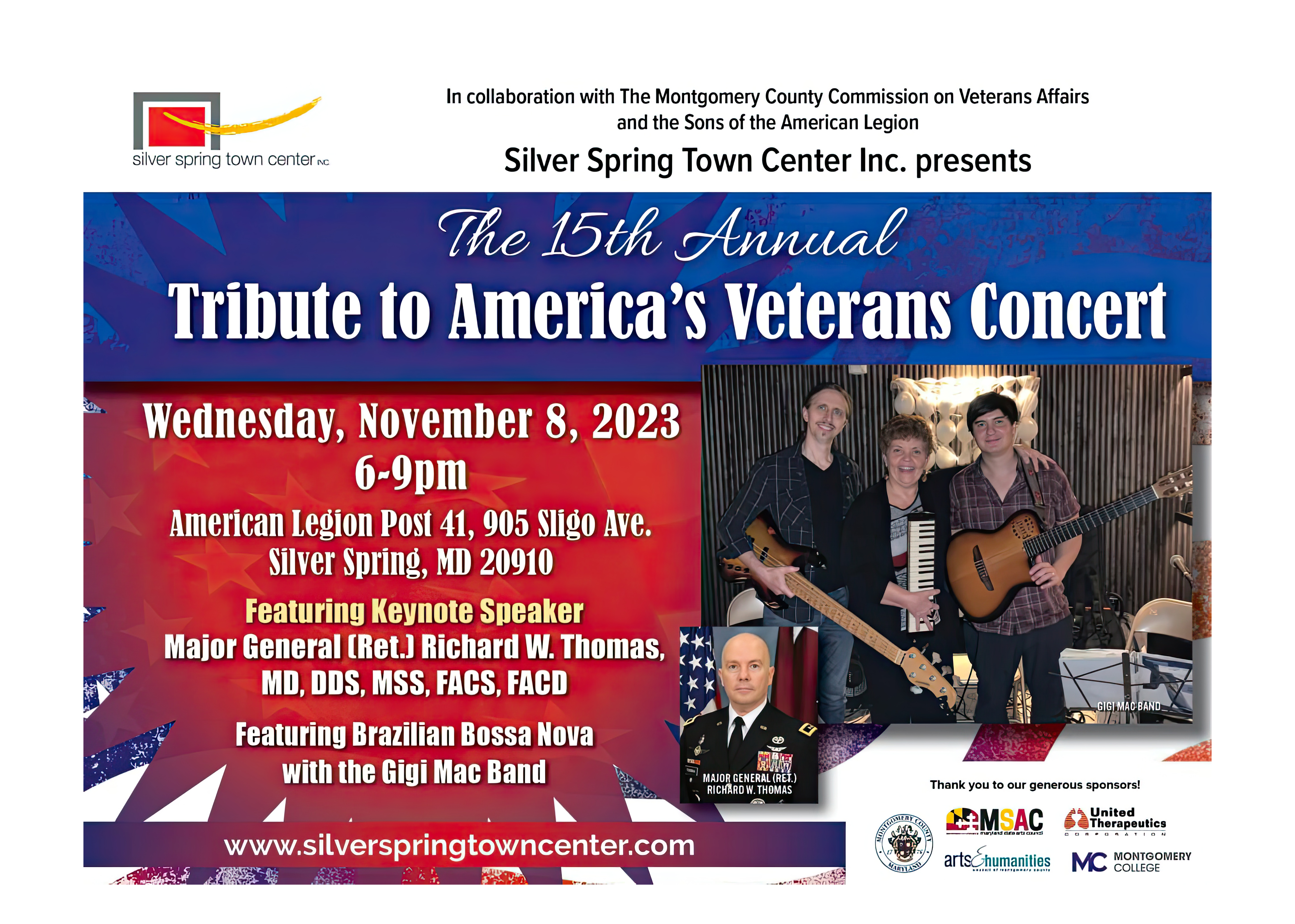 Gigi Mac Band to Headline Tribute to America’s Veterans Concert