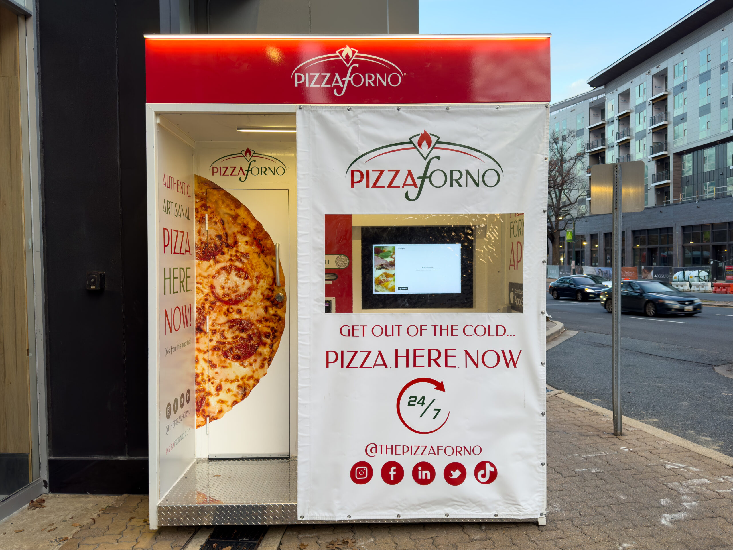 Win a Year of Free Pizza at PizzaForno’s Grand Opening Festivities