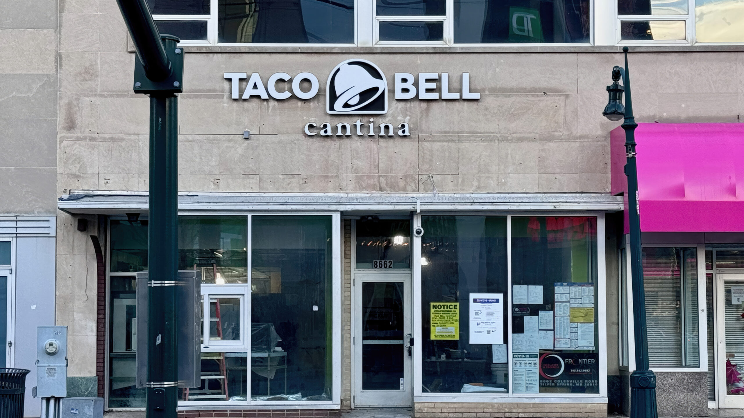 Taco Bell Cantina Construction Update