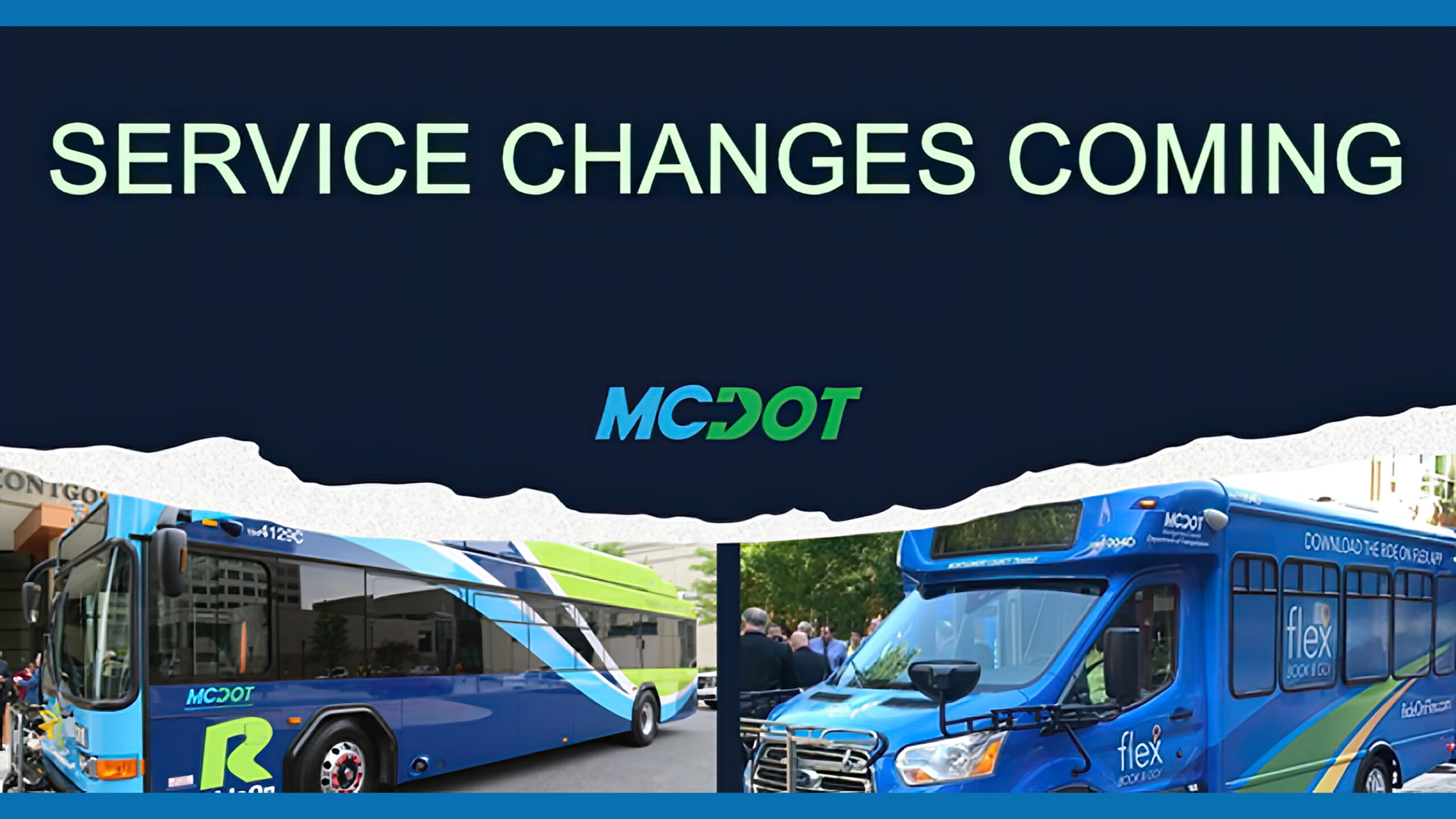 23 Ride On Bus Routes to Undergo Schedule Changes Starting Jan. 14