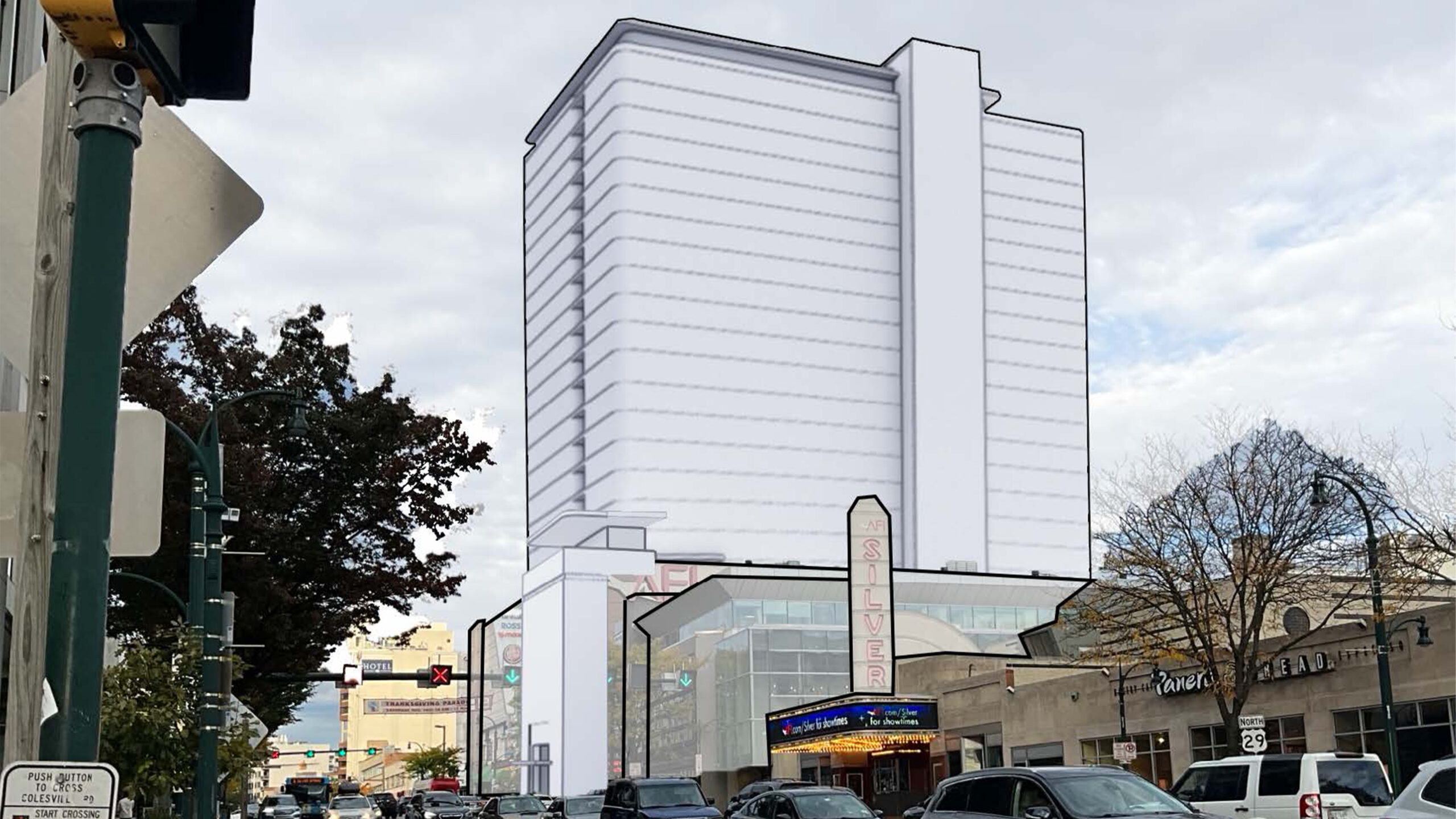 Ellsworth Place Development: 20-Story Apartment Tower Seeks Approval in Downtown Silver Spring