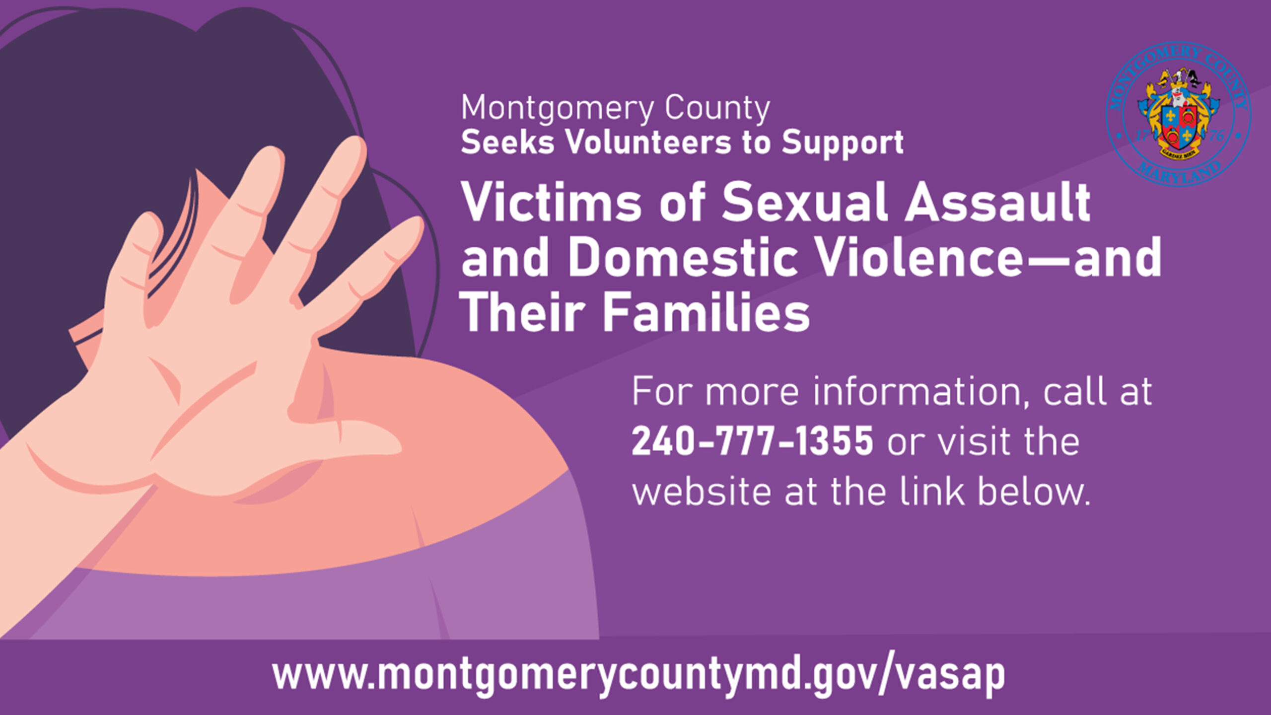 Making a Difference: Support Victims of Sexual Assault, Domestic Violence in Montgomery County