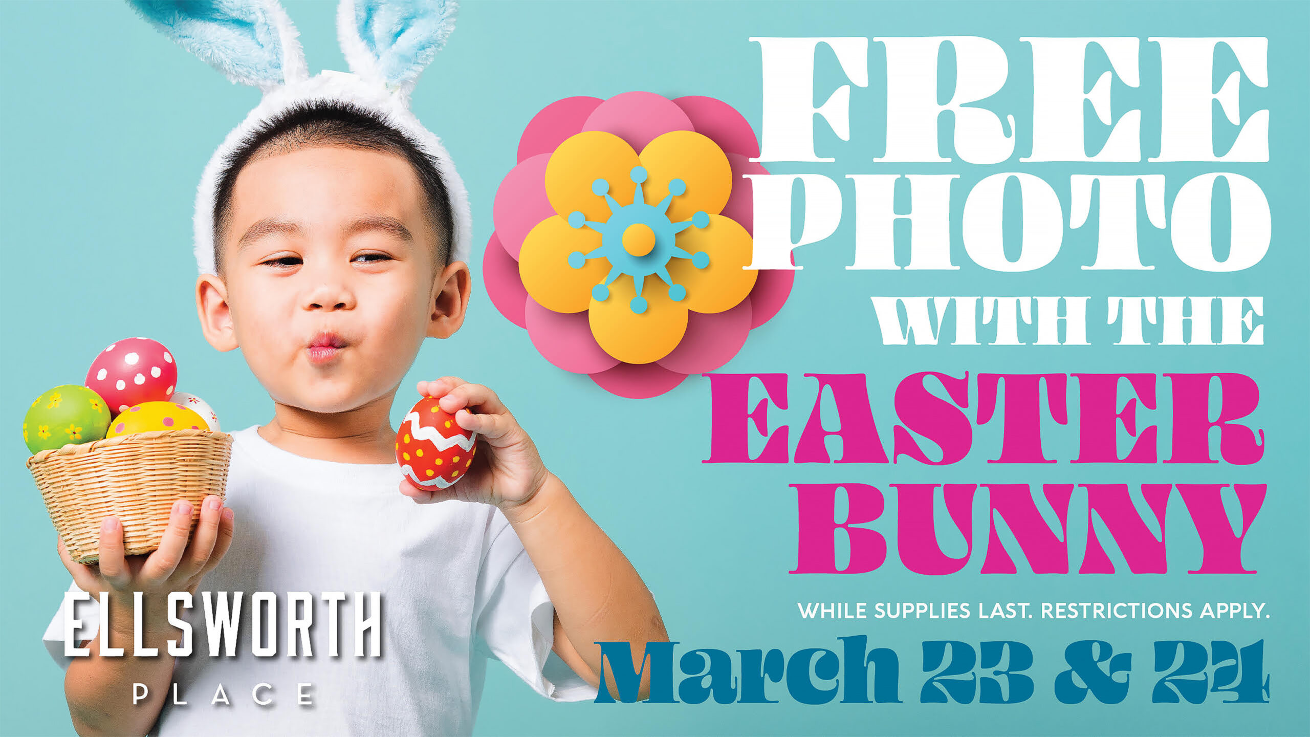 Hop Over to Ellsworth Place for Free Easter Bunny Photos