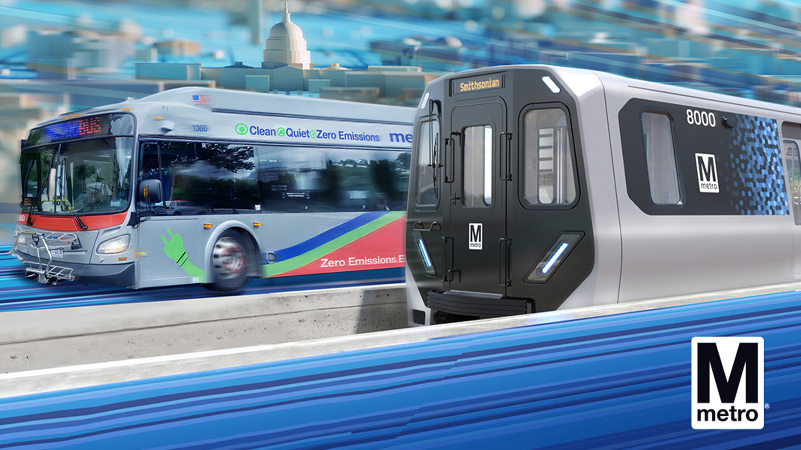 Metro to Showcase All-Digital Railcars, Zero-Emissions Buses in March 20 Preview