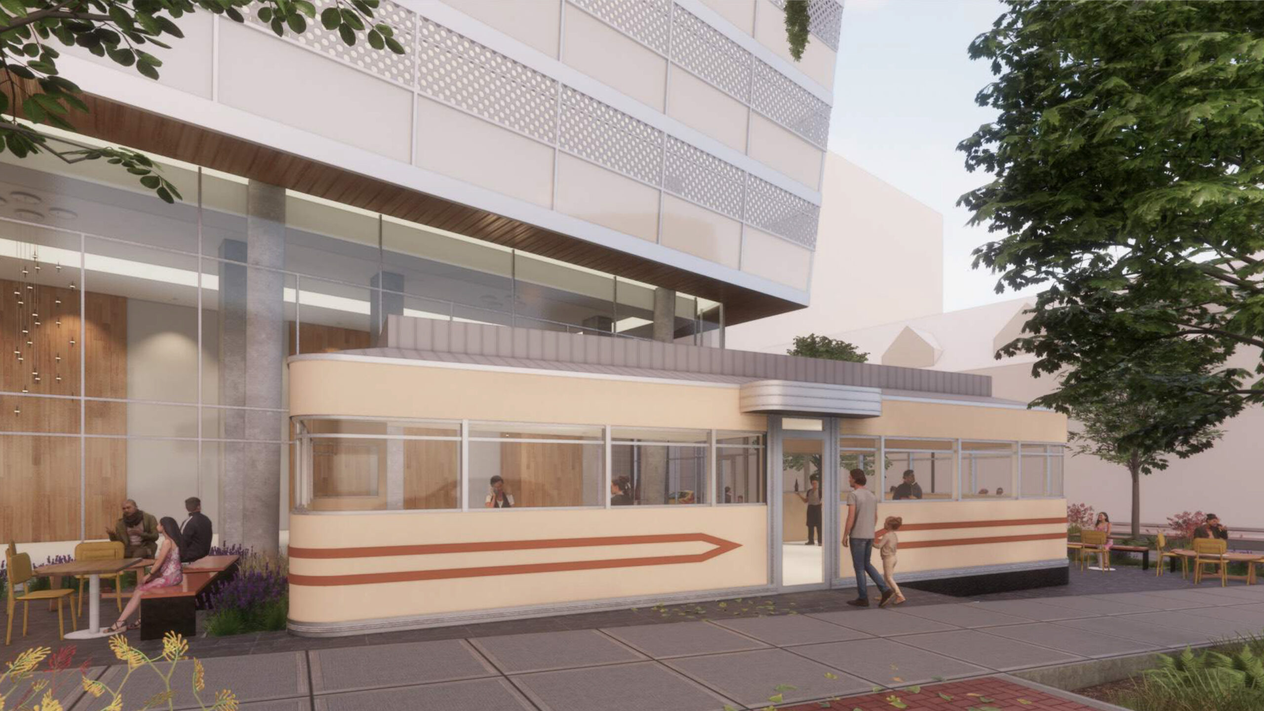 Historic Tastee Diner Dining Car to Anchor Massive Redevelopment in Downtown Silver Spring