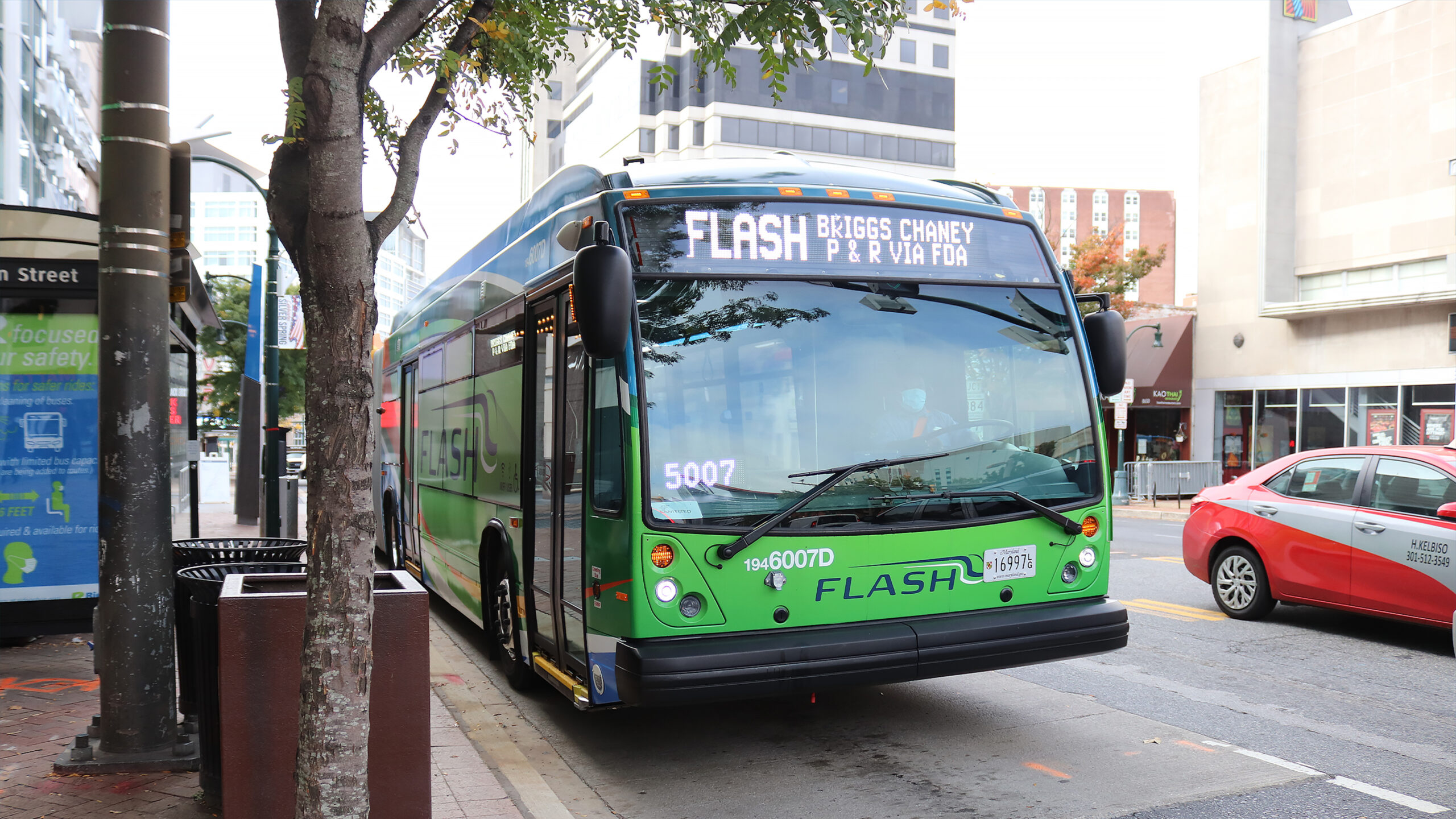 MCDOT Celebrates Earth Day by Making Ride On Buses Fare-Free