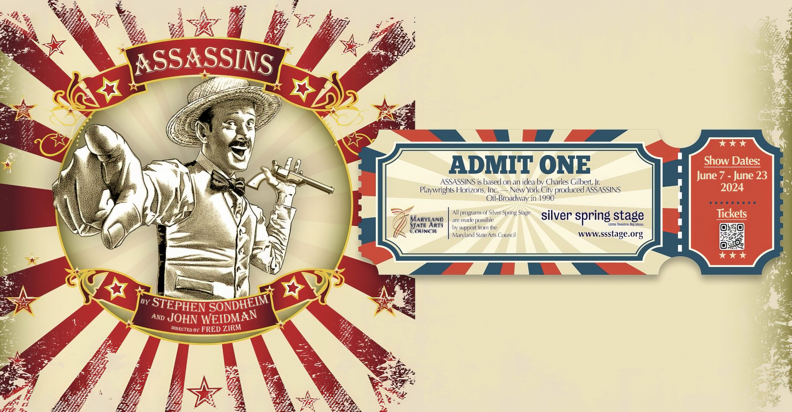 “Assassins” Musical Revival Hits Silver Spring Stage After Decades of Absence