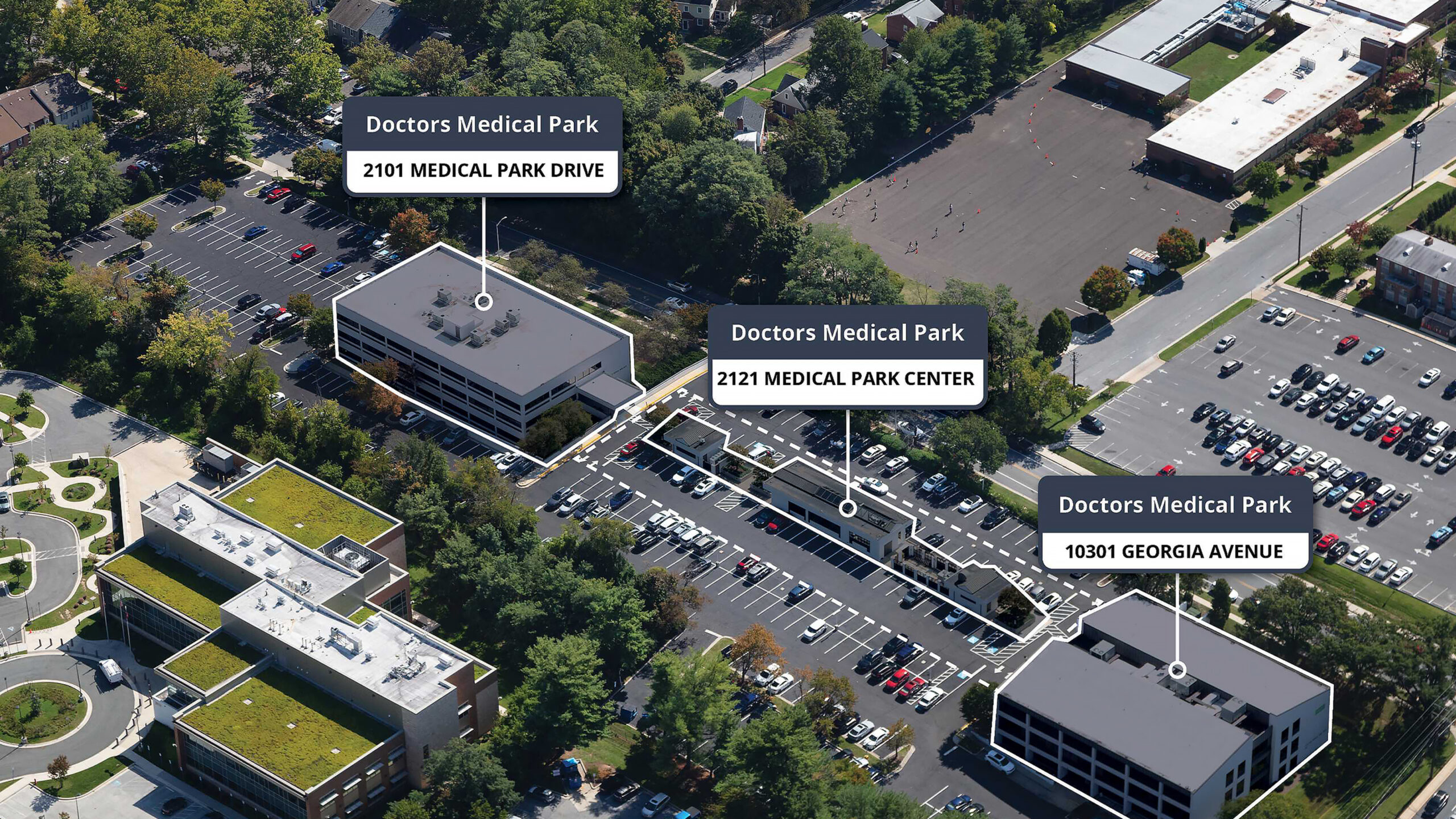 Doctors Medical Park in Silver Spring Sold to Blue Arch Capital for $15.25 Million