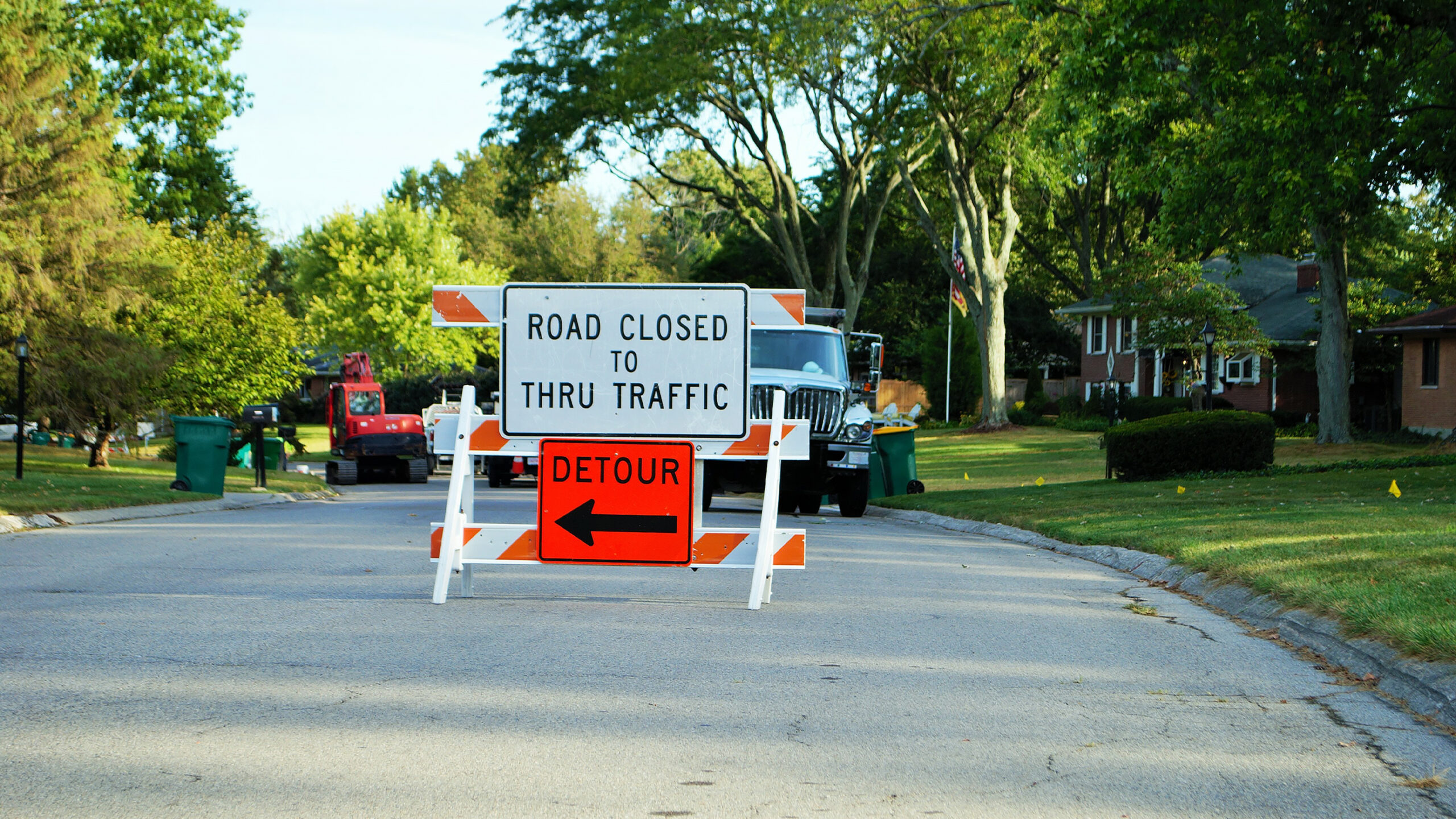 Maple Avenue Road Closure: Water Main Repairs Scheduled for Wednesday Evening