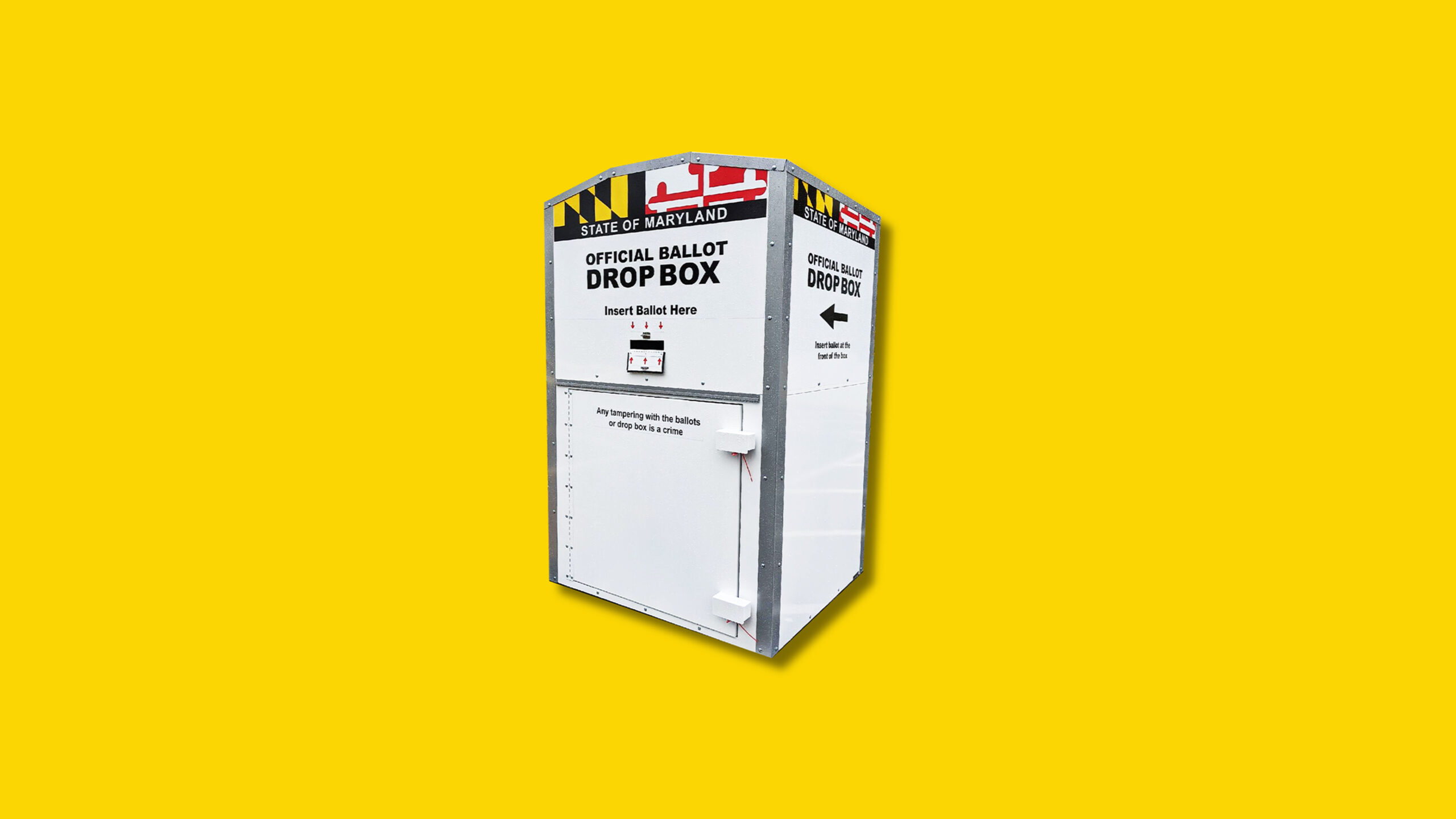 Maryland Ballot Drop Boxes Installed as Vote-by-Mail Deadlines Approach
