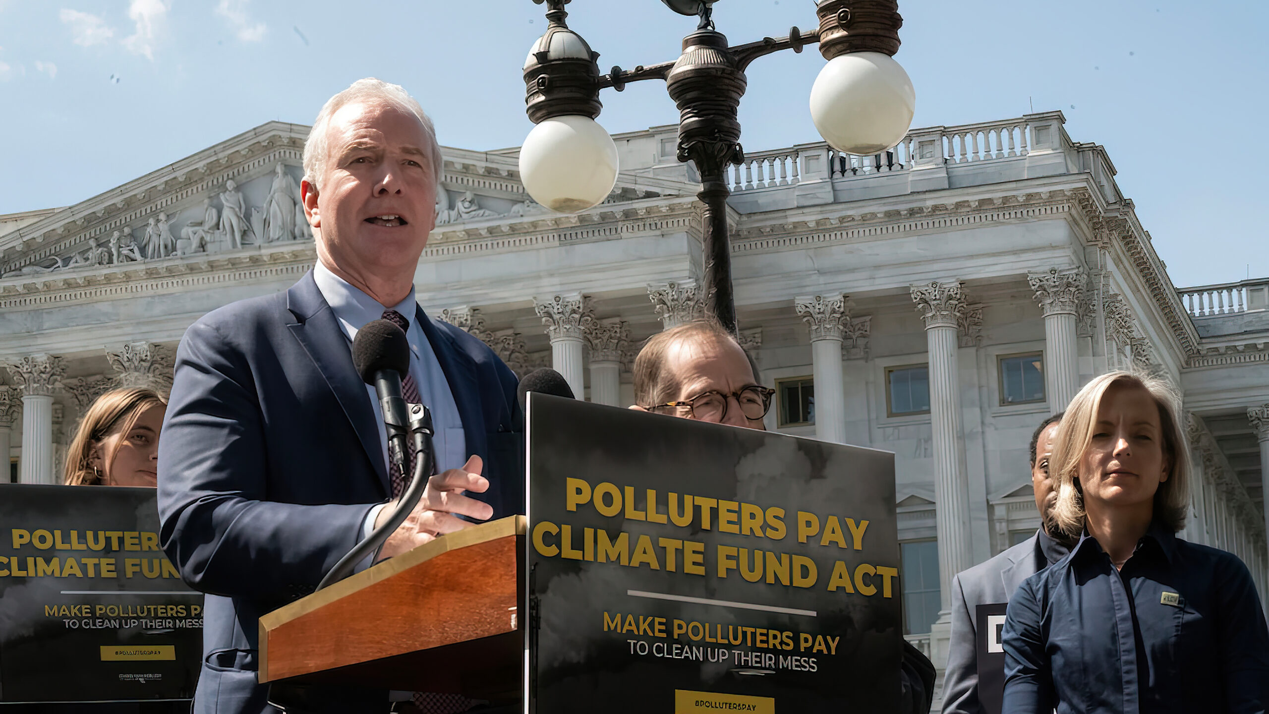 Maryland’s Van Hollen and Environmental Groups Want Polluters to Pay for Climate Damage