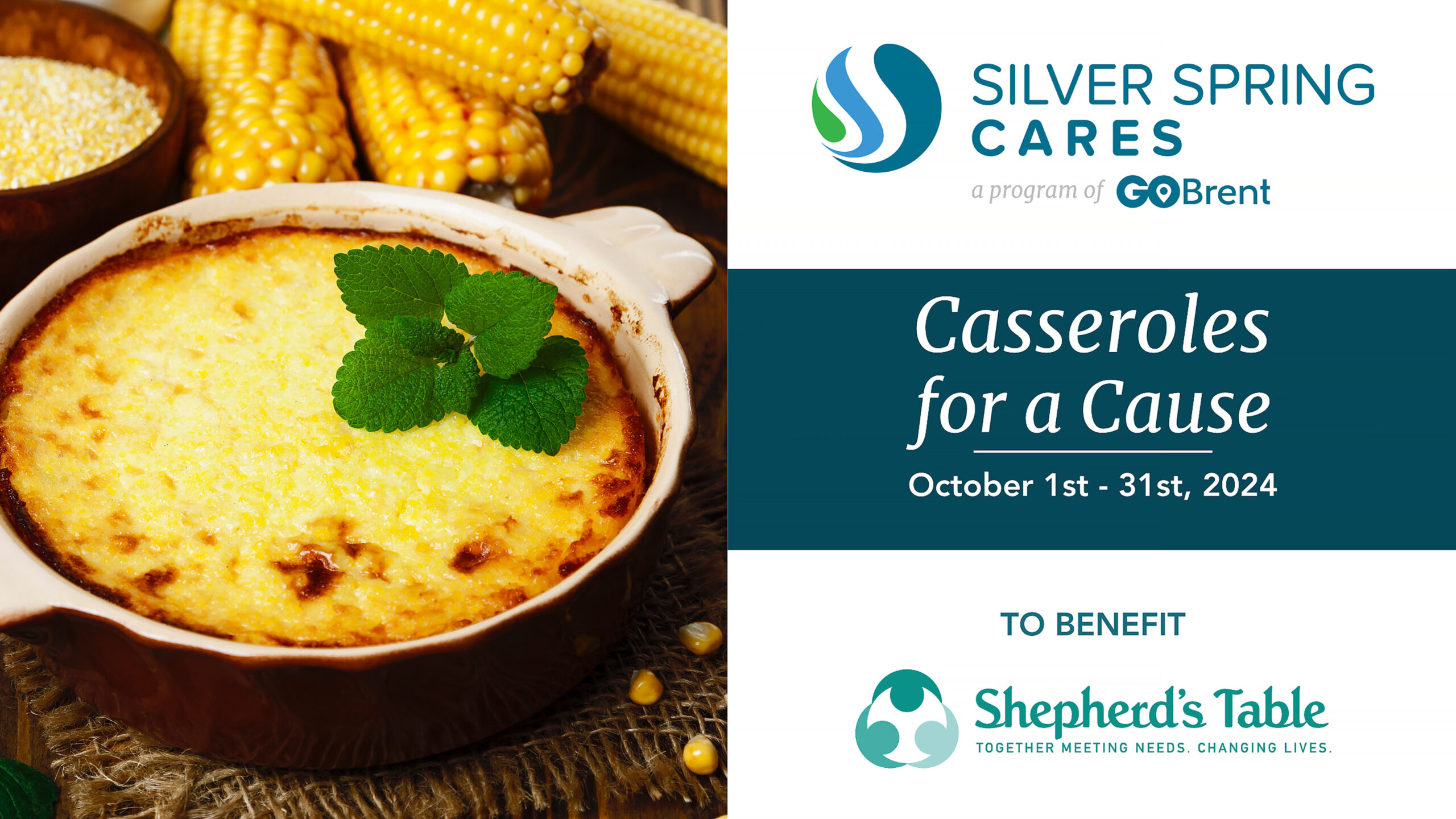 Casseroles for a Cause: Join the Fourteenth Campaign to Support Shepherd’s Table