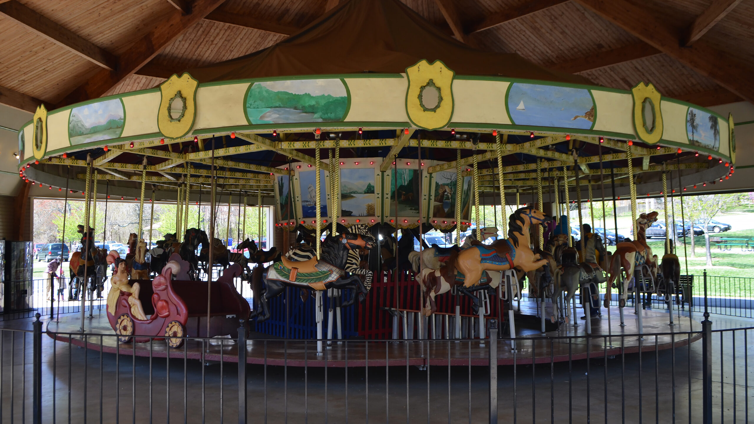 The Ovid Hazen Wells Carousel’s Farewell at Wheaton Regional Park