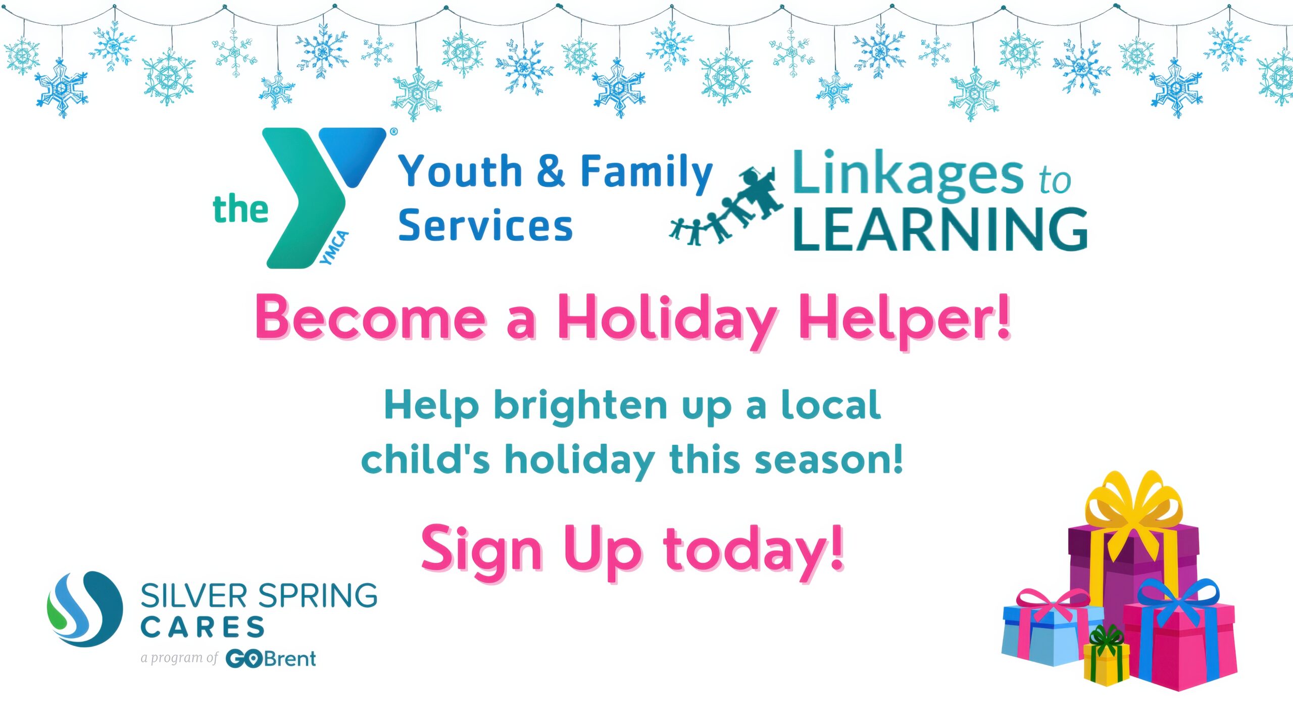 Holiday Helpers: Join Silver Spring Cares and YMCA to Fulfill Wishes for Children in Need