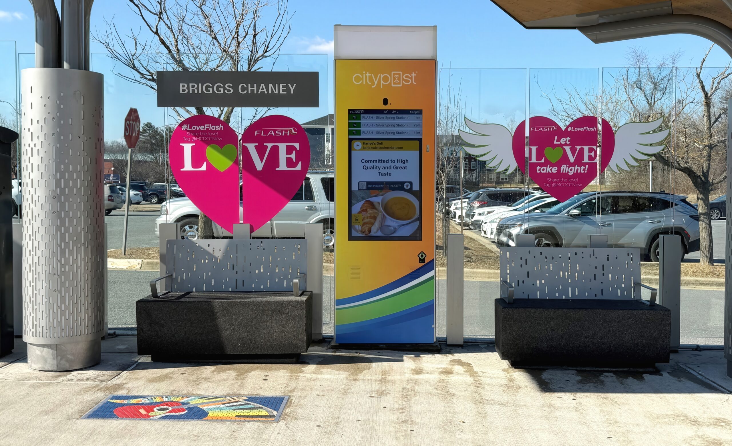 LoveFlash Buses Return to Decorate Montgomery County Roads in February